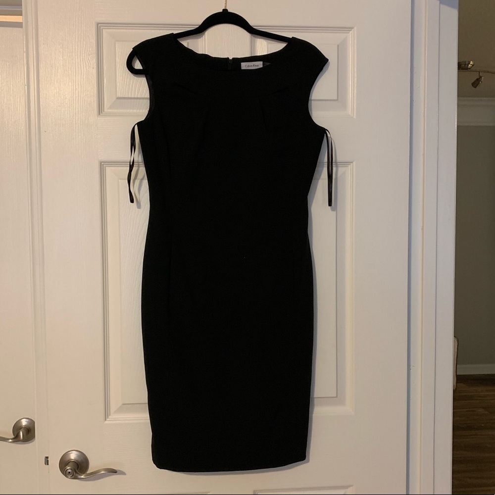 Black Calvin Klein Cocktail Dress